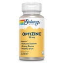 SOLARAY OptiZinc 30mg Immune Support Supplement - Zink-Ergänzungen für Männer und Frauen w / Vitamin B6 - Starke Knochen und Haut Health Support - Hohe Absorption - 60-Tage-Garantie, 60 Portionen, 60 VegCaps