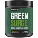 Jacked Factory Green Surge Green Superfood Powder- Keto Friendly Greens Drink w/Spirulina, Wheat & Barley Grass, Organic Greens - Green Tea Extract, Probiotics & Digestive Enzyme - Sour Apple