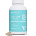 VitaMedica Klare Haut Vitamin Formel | Nichtzystische Akne Ergänzung für Haut Clearing | Klare Haut Complexion für Frauen und Männer | Vitamine A, C, E, Selen, Chrom und Zink für Hautgesundheit | 60 Graf