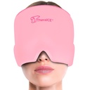 TheraICE Headache Relief Cap, Migraine Ice Pack Maske Produkte, Frauen Cooling Gel Hat, Gesicht Kaltkompress Kopf Wrap für Ihren Stress. Großes Geburtstagsgeschenk für Mutter, Schwester, Großmutter, Freundin, & Lehrer