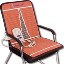 MediCrystal Far Infrared Chair Mat - 40”L x 20”W - Natural Amethyst - FIR Heizung 86-158°F (30-70°C) - Negative Ion - Original Manufacturer- Hot Stone Pad