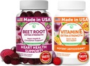 Lunakai Beet Root und Vitamin E mit C Gummies Bundle – Antioxidant und Wellness-Unterstützung