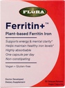 Supplément alimentaire Ferritin+, Ferritin ferry à base végétale, non OGM, sans gluten, 30 capsules de légumes (paquet de 1)