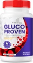 rize labs - Gluco Proven Capsules - Erweiterte Formel Ergänzung Pillen, maximale Stärke Unterstützung, Alle natürlichen Plus Organic Non GMO (60 Kapseln)