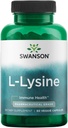 Swanson Amino Acid Ajipure L-Lysine Pharmaceutical Grade 500 Milligramme 90 Veg Kapseln