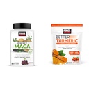 Force Factor Maca Root und Turmeric Joint Support Soft Chews Bundle, 60 Count Jede