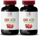 Harnsäureaufbau - URIC ACID - Harnsäure-Management, reduzieren Harnsäure schnell, Ergänzungen für Harnsäure, wie man Harnsäure, grüne Kaffee-Extrakt, Tart Kirsch-Kapseln, Granatapfel 2Bot 120Cap