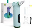 Multi-Functional Electric Ear Wax Removal Tool Ear Cleaning Kit - Trocknen Ear Canal&Massaging Ear, für Erwachsene und Kinder (Green)