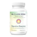 Dr. Clark Digestive Enzymes Supplement – 700mg, 100 Gelatin Kapseln, Unterstützt gesunde Verdauung & Nährstoffaufnahme