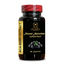 ACAI Berry Extract - Antioxidantien Supplement, Acai Powder, 4:1 Acai Berry Extract, All-Natural und Non-GMO Acai Boost Blend - 1 Flasche 60 Kapseln
