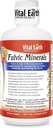 Vital Earth Minerals Fulvic Minerals Liquid – Fulvic Acid Supplement mit 70+ Trace Minerals, Elektrolyte für Energie & Vitalität, 32 Oz + 1 Oz Cup