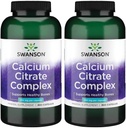 Swanson Calcium Citrate complesso muscolo Bone supporto sanitario Supplemento minerale 300 capsule (2 pacchetto)