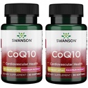 Swanson CoQ10 - Hilft, Herzgesundheit, Energieunterstützung, & Aids Gesamte Herz-Kreislauf-System-Gesundheit zu fördern - Hilft Coenzyme Q10 Supplement - (30 Softgels, 400mg Jeder) (2 Pack)
