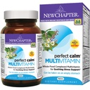 Neues Kapitel Perfekte Beruhigung - Tägliche Multivitamin für Stress & Stimmung Unterstützung mit B Vitamine + Heilige Basilikum + Zitronenbalsam + Organische Non-GMO Zutaten - 144 Zähler
