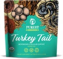 Türkei Tail Powder - Organic Mushroom Supplement mit leistungsstarker Türkei Tail Pilzextrakt für Microbiome & Cellular Support 60g