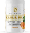 Motiv-8, Greens Superfruits & Veggie Superfood Powder Supplement, Antioxidans, Fiber, Sugar-Free, 30 Portionen (Tangerine, 30 Portionen)