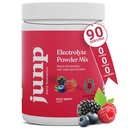JUNP Elektrolyte Pulver Kein Zucker No Carbs, Wild Berry Fruit Flavor Keto Elektrolyt Getränke Mix - Kalium & Salz Hydration Pulver Elektrolyte, Zero Calorie Zucker Freie Elektrolytpulver, 90 Servierungen