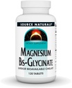 Quelle Naturals Magnesium Bis-Glycinate, Superior Bioverfügbare Chelate*, Chelat für erhöhte Absorption, 200 mg pro Portion - 120 Tabletten