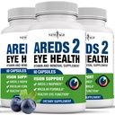 NEW AGE AREDS 2 Augen Vitamine - Lutein, Zeaxanthin, Bilberry, Astaxanthin Mineral Vision Supplement - 180 Count