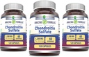 Erstaunliche Formeln Chondroitin Sulfat 1200 mg pro Servierergänzung | Kapseln | Non-GMO | Gluten Free | Made in USA (120 Count, 3 Pack)