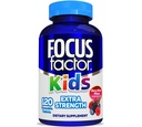 Fokus Faktor Kinder Extra Stärke Tägliche Kaubare für Gehirngesundheit Unterstützung, 120 Count – Vitamine - Qualitätsformel – Gluten & Molke kostenlose Ergänzungen für Kinder – Keine künstliche Süßungsmittel