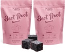 Beet Root Gummis mit Kirsche Flavor, Beet Chewables mit hinzugefügtem Trauben Seed Extract - Natürliche Farbe &amp; Geschmack - Beetroot Chews für Workout, Gesundheit und Wellness Gummis (120ct)