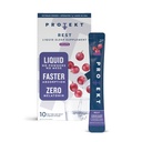 PROTEKT GABA L Theanine Supplement | Melatonin-freie Schlafhilfe für Erwachsene | Valerian Root für Nachtunterstützung & Restful Sleep | GABA Calm Liquid Drink Mix für Erwachsene | Grape, Packung von 10
