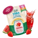 Hydration + Energy Electrolyte Drink Mix – Erdbeerwassermelone Agua Fresca Flavor | Zuckerfreies Pulver mit Koffein, L-Theanin, Kokoswasser & Minerals | 15 Single-Serve Stick Packs