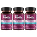 Purity Products MyBiotin ProClinical – Thicker Hair Starting in 3 Wochen & Fights Falten - MB40X Patentiertes Biotin Vitamin B7 Matrix w/Astaxanthin - 40X Mehr Soluble vs Ordinary Biotin, 90 Veg Kapseln
