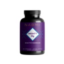 NAOMI Mighty Mg Magnesium Glycinate & Malate Complex 360mg, hohe Absorptionsformel, elementares Magnesium unterstützt Herzgesundheit, starke Knochen, besserer Schlaf, Glutenfrei, Non-GMO, Vegan, 60 Veggie Caps