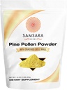 Samsara Kräuter Pine Pollen Pulver Wild Harvested - 99% Cracked Cell Wall (16oz/454g) Unterstützt gesunde Energie und Langlebigkeit