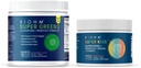 BIOHM Super Greens und Super Kids Bundle, Green Superfood Powder Antioxidant Veggies mit Kids Superfood Plus Probiotics, Berry Flavor, 30 Servierungen Jede