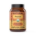 Vollständige natürliche Produkte Organische Papaya Enzyme & Papain Enzym Kapseln - 500mg 100 Pillen, Organische Papaya Pulver Verdauung Super Frucht Kapseln