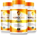(3 Pack) NervoCure – Tägliche Support-Formel mit einer sauberen, ausgewogenen Mischung für Fokus, Klarheit und jeden Tag Schärfe, Easy-to-Take Kapseln für den täglichen Gebrauch (180 Kapseln)