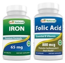 Eisen 65 mg & Folsäure 800 mcg