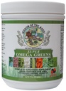 Super Omega Greens Komplette Superfood-Ergänzung mit Greens, Gemüse, Flax, Fiber, Antioxidantien, Enzyme, Probiotika, Vitamin C und Omega 3-7.9oz Pulver