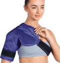 REVIX Shoulder Ice Pack Rotator Manschette Kalte Therapie, Ice Packs für Verletzungen Reusable Gel für Schultern Schmerzlinderung, Bursitis und Schwellung, Kaltkompress Shoulder Ice Wrap
