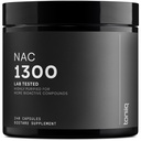 Toniiq 1300mg NAC - 4 Monate Versorgung - Min. 98%+ Tested Purity - Ultra High Strength Bioavailable NAC Cystein Supplement - 240 Vegetarische N Acetyl Cystein Kapseln -Lab Tested TQ