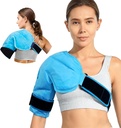 Schulter Ice Pack Rotator Manschette kalte Therapie Wraps, wiederverwendbare Schulter Arm Gel Pack Heiße kalte Kompress Schmerzlinderung für Verletzungen, Erholung nach Chirurgie, Tendonitis, Schulter Wrap für linke rechte Schulter