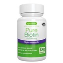 Igennus Clean Biotin 10.000mcg, High Potency Vitamin B7, Lab Verified, Vegan, 1-a-Day, Small Easy to Swallow Capsules, No After Taste oder Smell, Hypoallergen