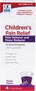 Qualitätswahl Kinder Schmerzlinderung & Fever Reducer für Kinder, 4fl oz Acetaminophen 160mg pro 5ml, Ibuprofen & Aspirin kostenlos, flüssige Kälte und Flu Medizin für Kinder, regelmäßige Kraft OTC Medikamente