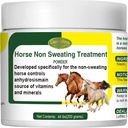 Horse Non Sweating Behandlung, Förderung der gesunden Temperaturregulierung für Stop Sweat, AC, Old, Mare, Gelding, Anhidrosis, Ein heißer Sommertag Verwendung