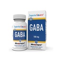 Überlegene Quelle GABA 100 mg - Brain & Nervous System Support Supplement - Gamma-Aminobuttersäure Supplement Aids Gesunder Schlaf - Bariatric Friendly - 100 Sublingual Dissolving Tablets