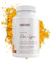 SUBSTANCE. - Nature's Fiber & Spices for Digestive Wellness - Unterstützt Colon Cleanse - Formuliert mit Psyllium Husk, Flax Seed & Ginger - Nahrungsfaserergänzung - Vegan-Friendly - 240 Kapseln