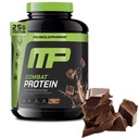 Muscle Pharm Combat Protein Powder, Chocolate Milk Flavor, Fuels Muscles for Productive Workouts, 5 Protein Sources einschließlich Whey Protein Isolate & Egg Albumin, Gluten Free, 4 lb, 52 Servierungen