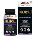 Haar Revive+ | Ayurvedic & 100% Natürliches | Haarwachstum, Haut, Nägel | Für Männer & Frauen - 30 veg Tabletten (Pack von 1)