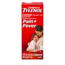 Kinder Tylenol Liquid Oral Suspension Medicine, Acetaminophen Pain Reliever & Fever Reducer, Aspirin-, Ibuprofen- & Alkoholfrei, Kirsche, 4 Fl. Oz