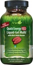 Irwin Naturals Quick Energy RED Liquid-Gel Multi - 72 Liquid Softgels - mit Nitric Oxid Booster & Super Foods