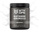 MTN OPS L-Glutamin-Pulver 60 Servierungen / 300g 100% reines L-Glutamin für Muskelrückgewinnung, ungeflammt + 5g pro Servierung