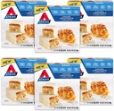 Atkins Snack Bar, Caramel Apple Pie, Natürlich aromatisiert, gute Quelle von Protein und Faser, Low Carb, Low Sugar (30 Bars)